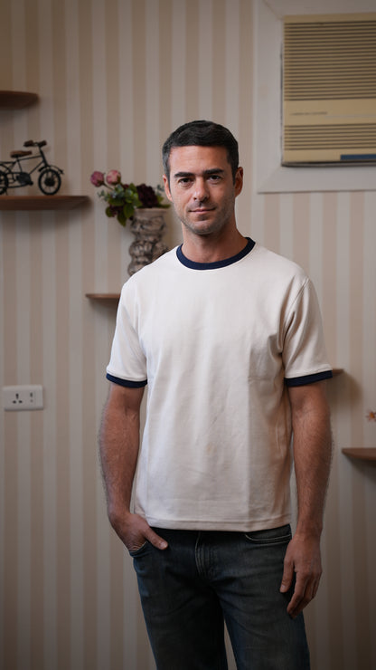 Capri Ringer – Navy Trim