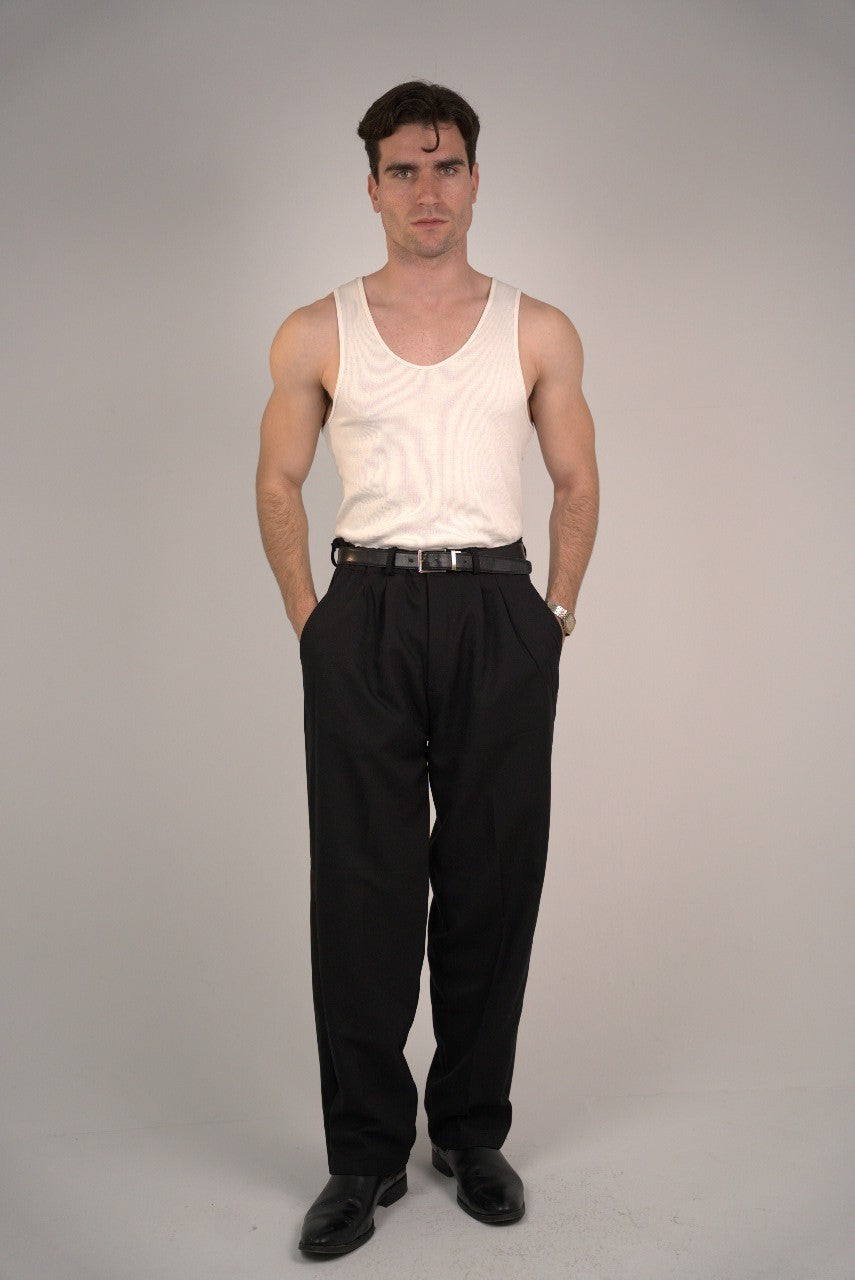 Men’s Black Tailor Pants