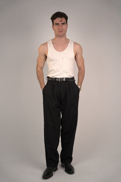 Men’s Black Tailor Pants