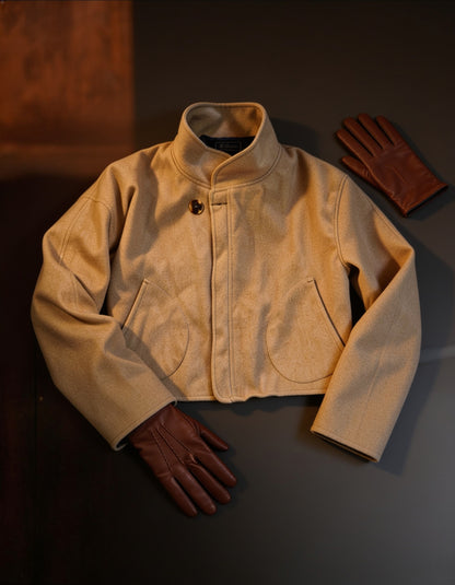 Beige Wool Jacket