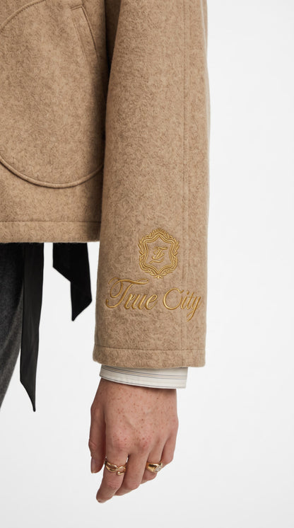 Beige Wool Jacket