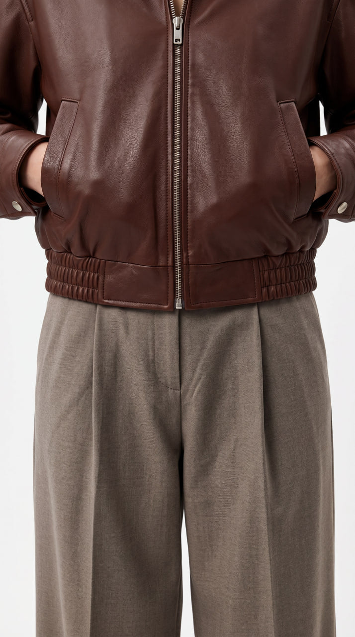 Brown Leather Jacket