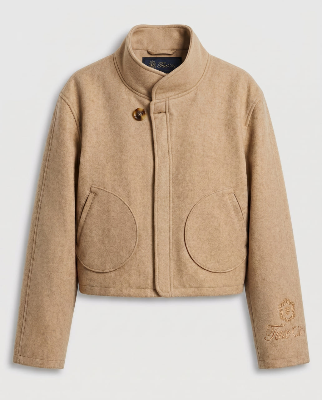 Beige Wool Jacket