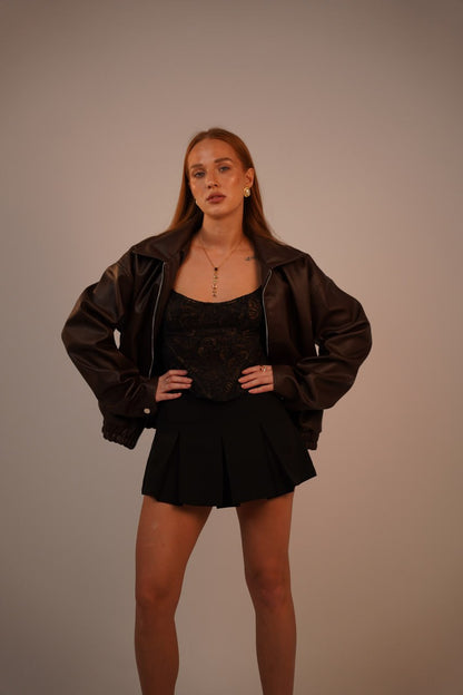 Brown Leather Jacket