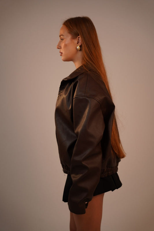 Brown Leather Jacket