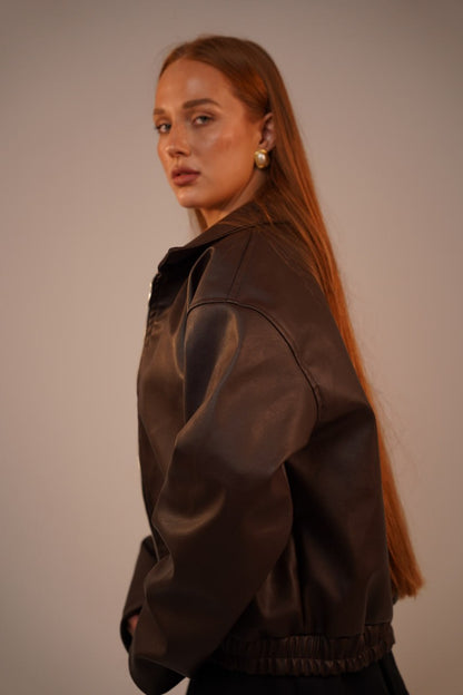 Brown Leather Jacket