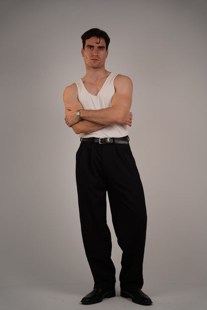 Men’s Black Tailor Pants