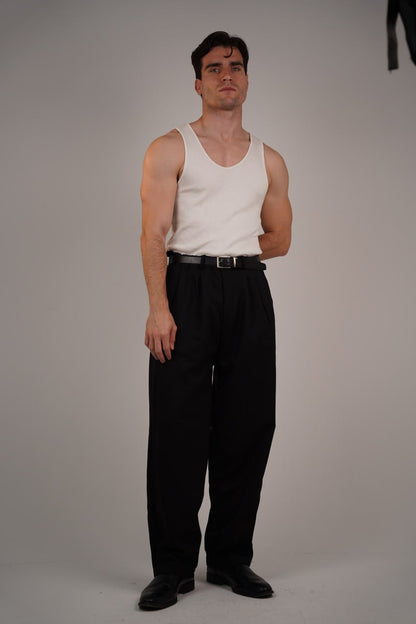 Men’s Black Tailor Pants