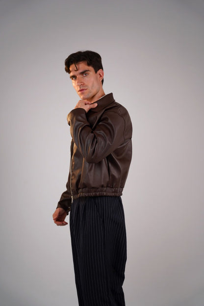Brown Leather Jacket
