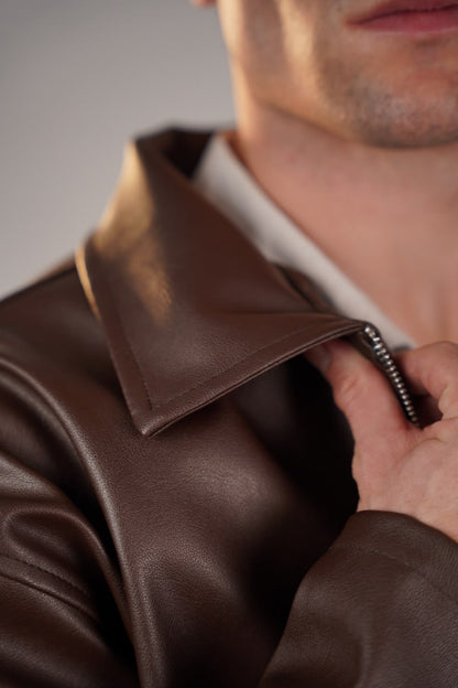 Brown Leather Jacket