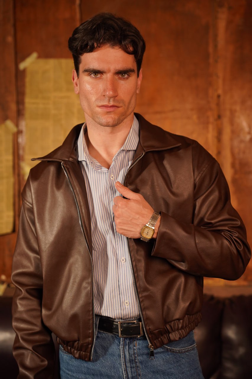 Brown Leather Jacket