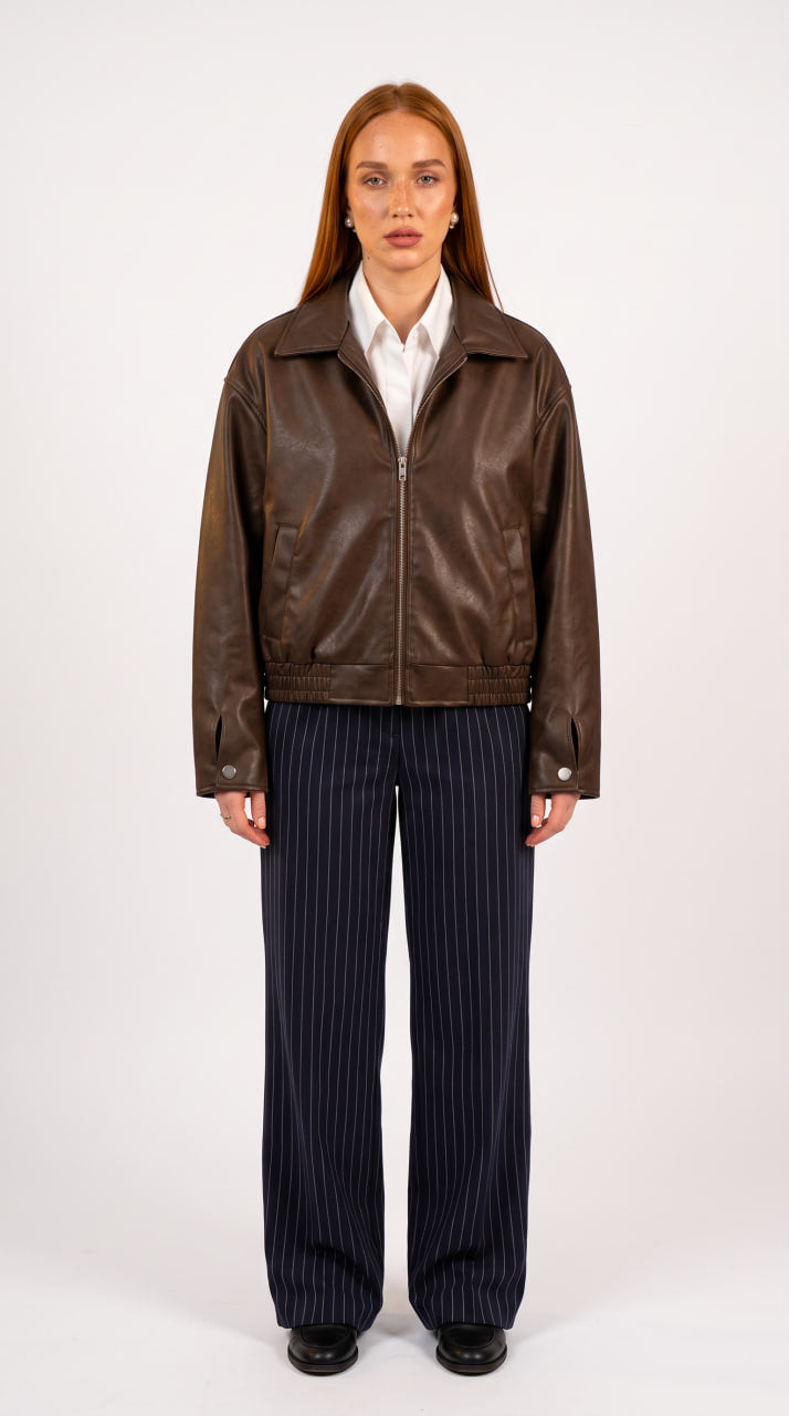 Brown Leather Jacket